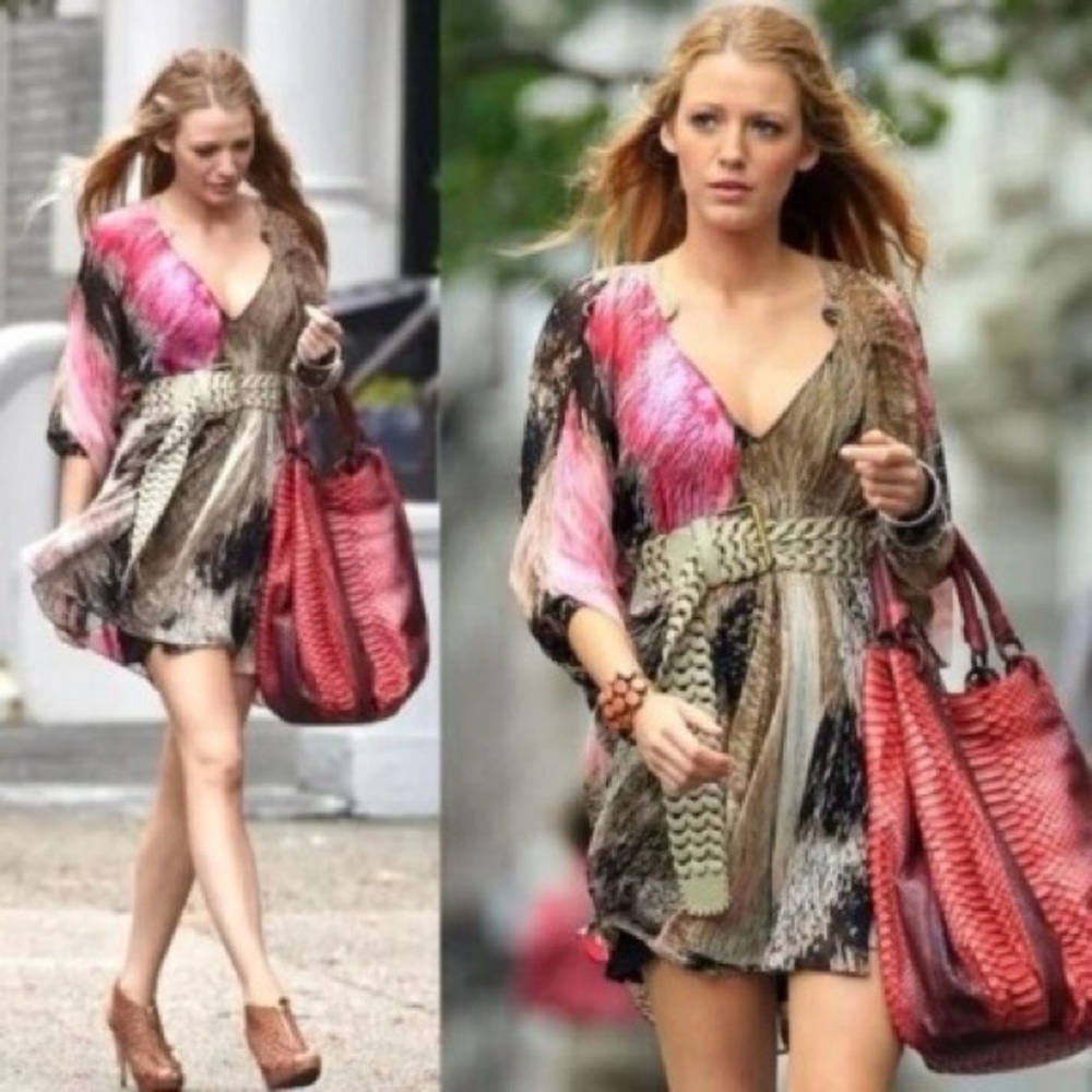 Diane Von Furstenberg Batwing ASO Serena Van Der Woodson Gossip Girl